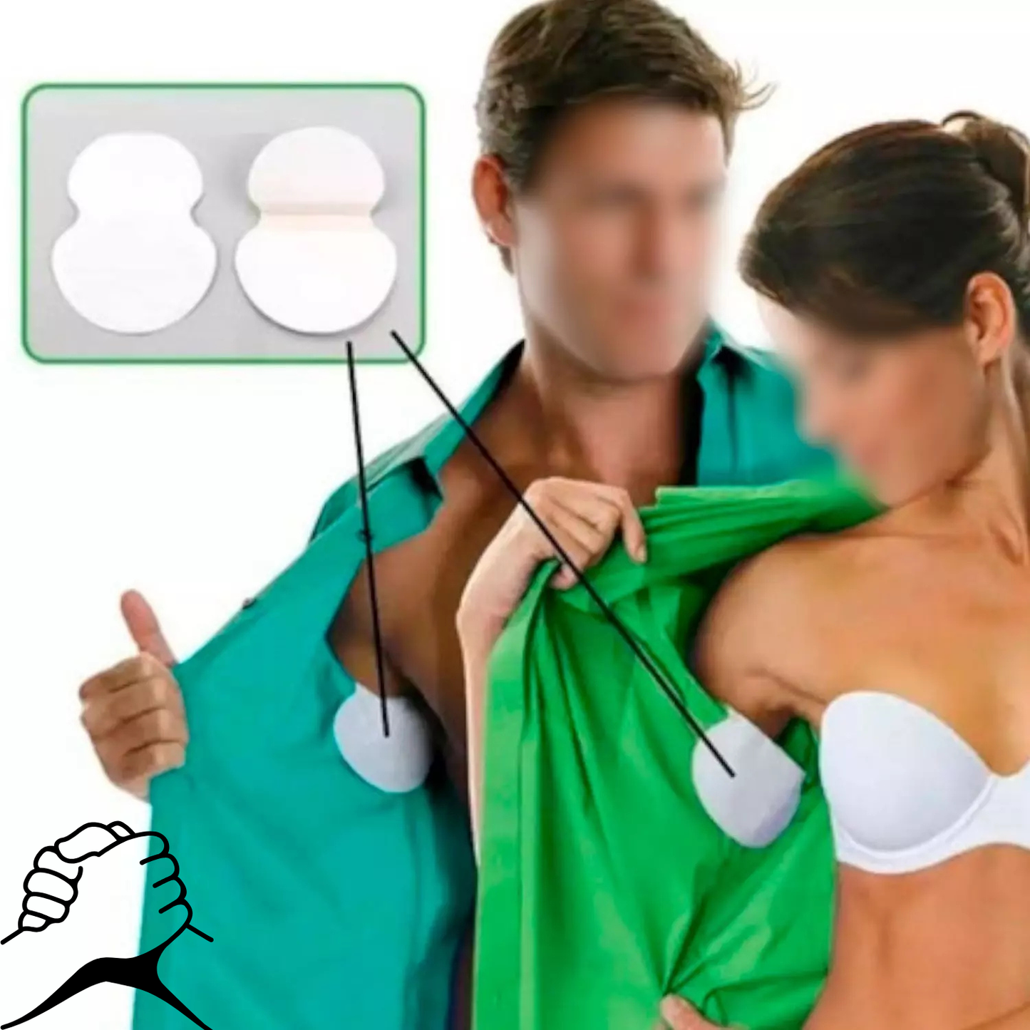 ¿Te da vergüenza levantar los brazos por miedo a que se note el sudor?