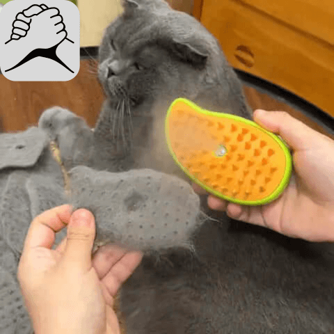 Cepillo Vapor Multifuncional De Mascota