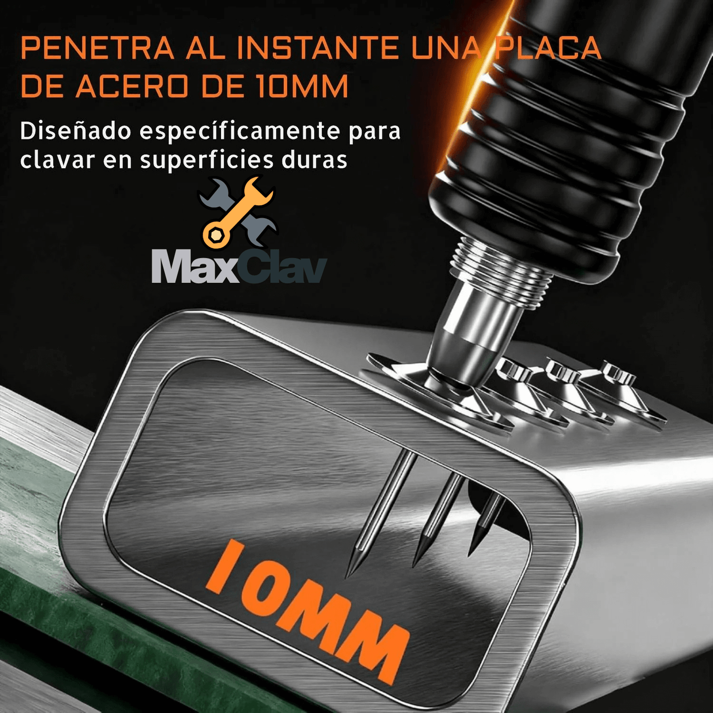 ¿Cansado de clavos torcidos y golpes en los dedos?