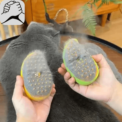 Cepillo Vapor Multifuncional De Mascota