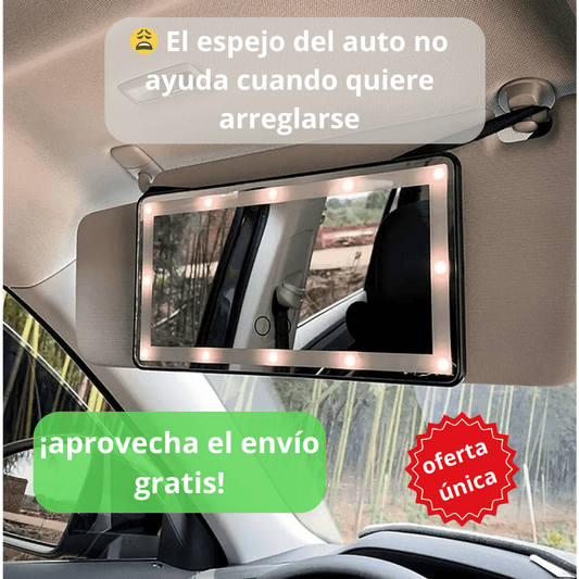 😩 ¿El espejo de tu auto es tan pequeño que casi no ves nada?