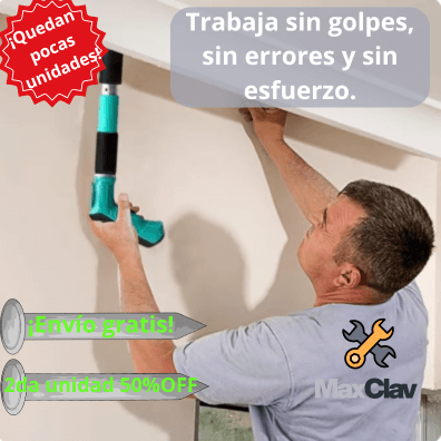 ¿Cansado de clavos torcidos y golpes en los dedos?